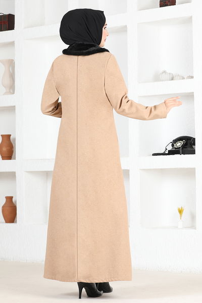 END - Furred Stamp Coat END5563 Mink - 330750