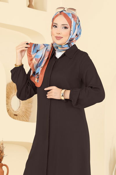 B.G.S. - Gizli Düğmeli Belmando Takım 0340BG354-MS Kahve - 416288