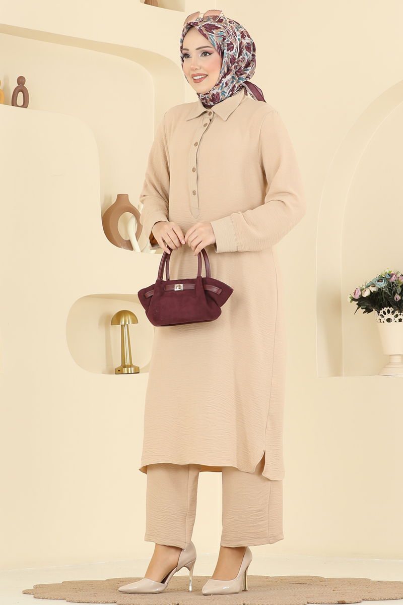 Gömlek Yaka Aerobin Takım 3606ZNN863-MS Vizyon