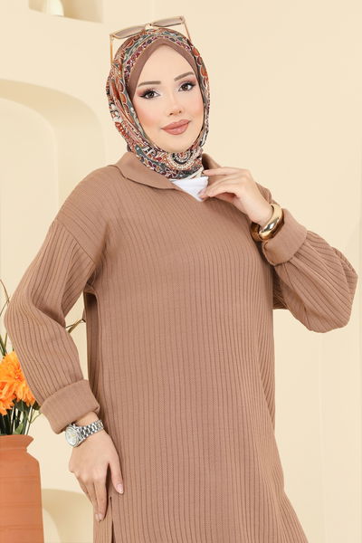 K.L.B. - Gömlek Yaka Triko Takım 8080KLB1050-MS Latte - 413271