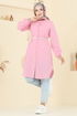 Hakim Yaka Terikoton Tunik 4517PM271-MS Pudra - Thumbnail