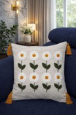 H.B. - HOME&LIFESTYLE 1018HB1195-MS Pattern 2 Orange&Ecru