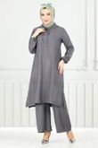 MRV O.Z.R. - Hooded Linen Team 824OZR1047-M Anthracite