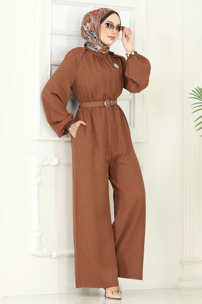 S.L. - Jumpsuit 2687SL432-MS Tan - 369343