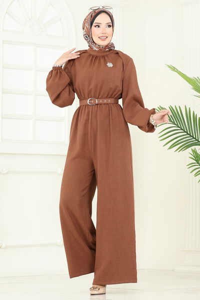 S.L. - Jumpsuit 2687SL432-MS Tan - 369345