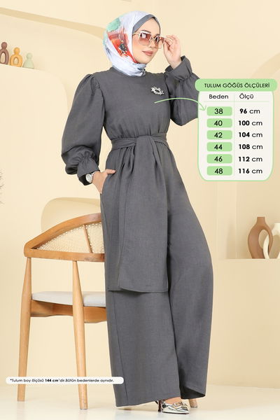 S.L. - Jumpsuit 2689SL432-MS Anthracite - 369302