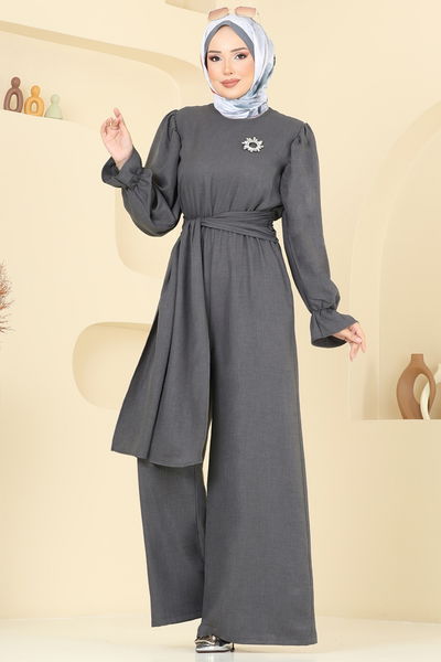 S.L. - بدلة افرول رمادي غامق 2689SL432-MS - 369300