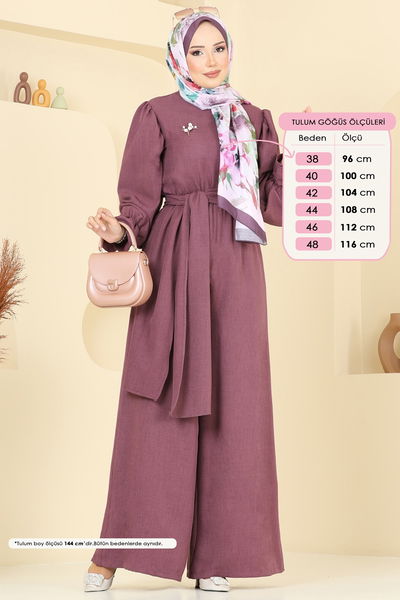 S.L. - بدلة افرول ليلكي غامق 2689SL432-MS - 369322