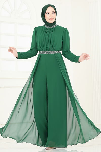 A.B. - Jumpsuit 5006AB368-MS Emerald - 366046