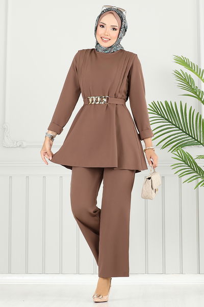 MRV S.L. - Kemeri Zincirli Şık Takım 2700SL890-M Koyu Vizyon - 357803