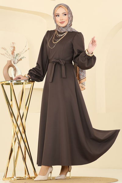 E.D.F. - Kemerli Scuba Dalgıç Elbise 5565EDF311-MS Kahve - 395135