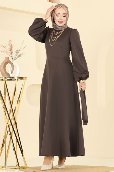 E.D.F. - Kemerli Scuba Dalgıç Elbise 5565EDF311-MS Kahve - 395139