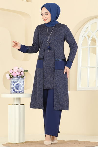 A.S.M.K. - Kolye Detaylı İkili Takım 2838ASMK1074-MS Laci - 411018