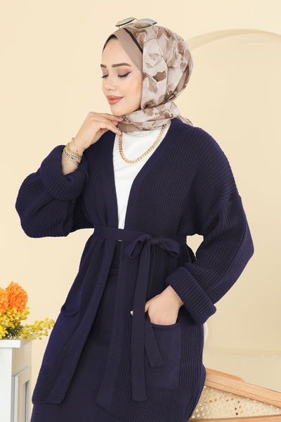 H.B.S. - Manşeti Katlama Detaylı Takım 1017HBS856-MS Laci - 418851