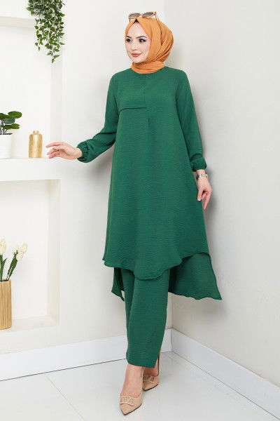 MRV M.H. - Manşeti Lastikli Takım 4013MH1062-M Zümrüt