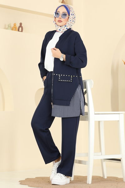 S.B.L. - Metal Aksesuarlı Spor Takım 14410SBL832-MS Laci - 418429