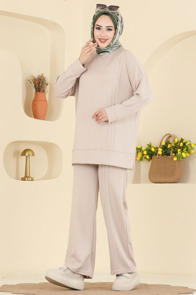 M.S.Z. - Nervür Detay Modal Takım 2607MSZ1172-MS Taş - 417896