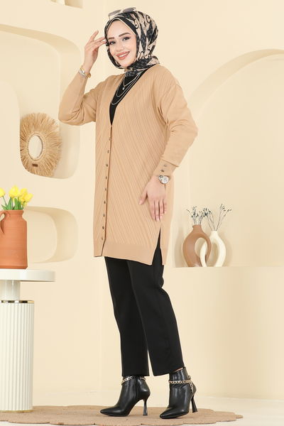 U.Z. - Önden Düğmeli Triko Hırka 6031UZ662-MS Vizyon - 415921