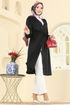 Overcoat 10074ETT926-MS Black - Thumbnail