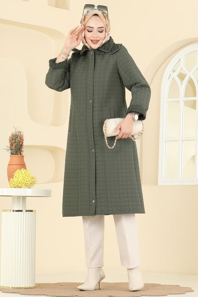 O.Z.T. - Overcoat 1162OZT1013-MS Khaki - 414373