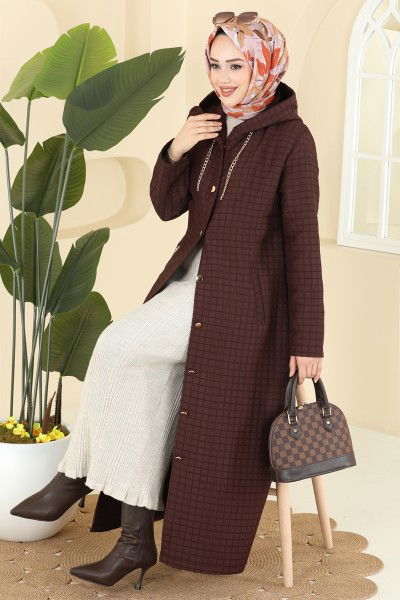 O.R.G. - Overcoat 1314-MS-1ORG1169 Bitter Brown