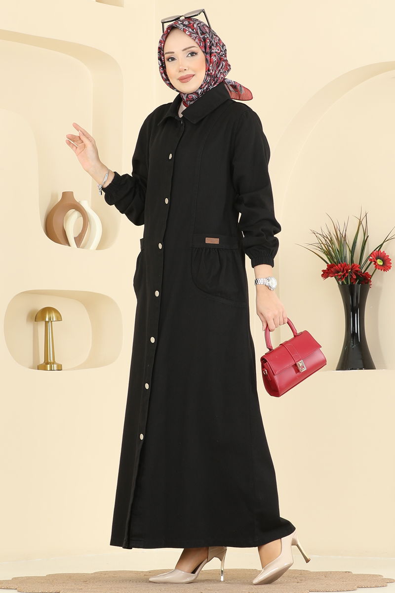 Overcoat 1320ORG1169-MS Black