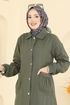 Overcoat 1320ORG1169-MS Khaki - Thumbnail