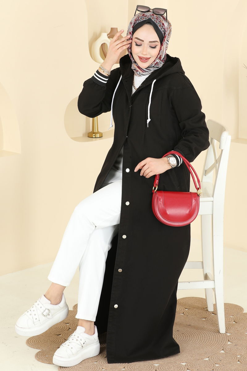 Overcoat 1321ORG1169-MS Black