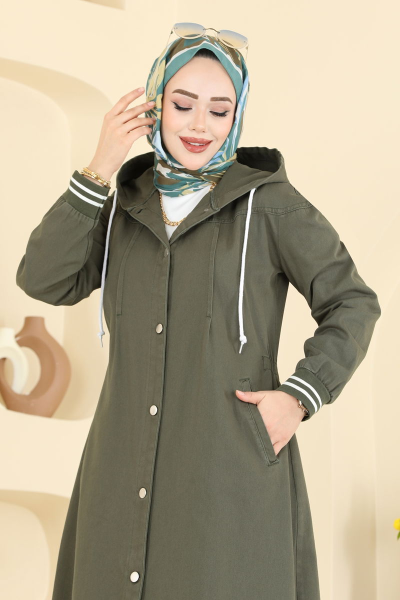 Overcoat 1321ORG1169-MS Khaki
