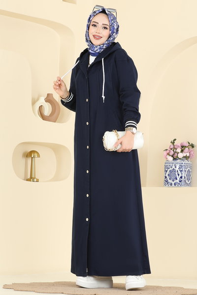 O.R.G. - Overcoat 1321ORG1169-MS Navy Blue - 425433