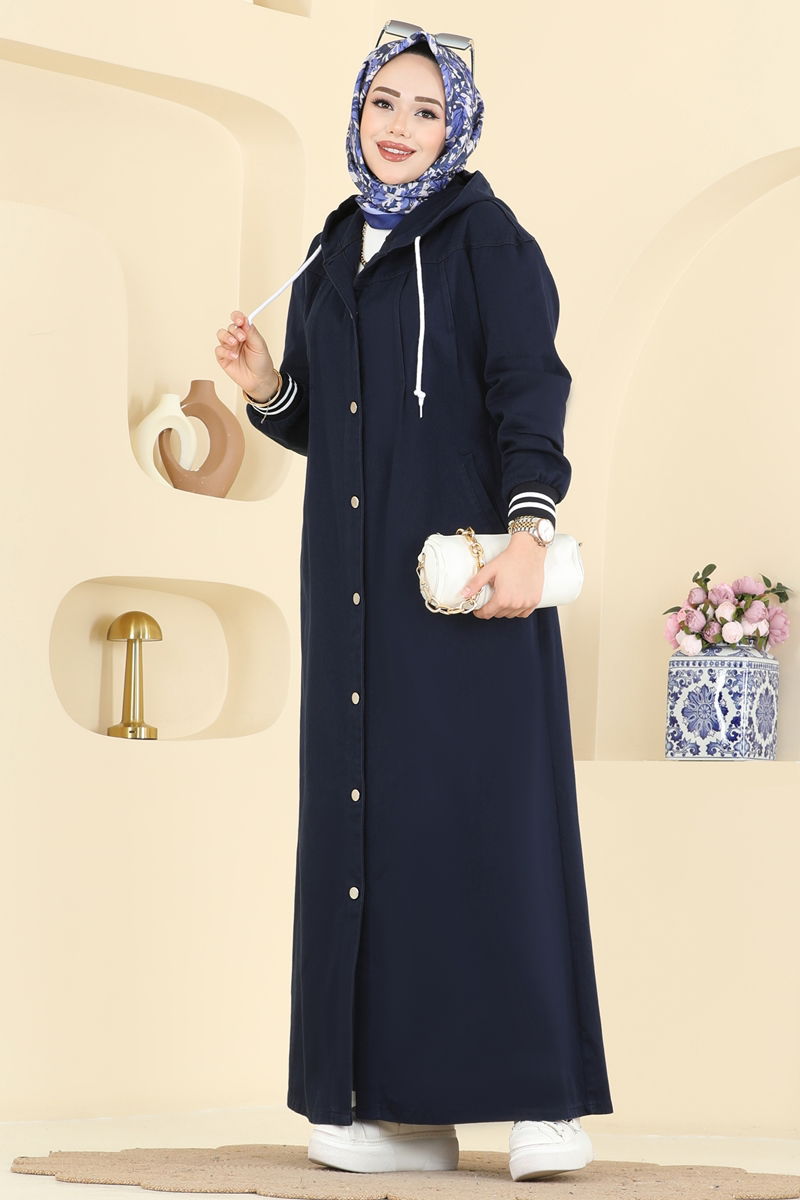 Overcoat 1321ORG1169-MS Navy Blue