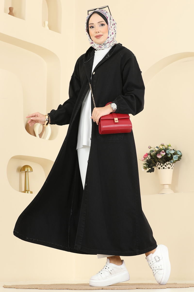 Overcoat 1352ORG1169-MS Black