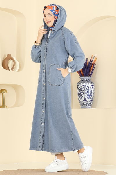 O.R.G. - Overcoat 1352ORG1169-MS Light Denim - 422870