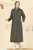Overcoat 1416ORG1169-MS Khaki - Thumbnail