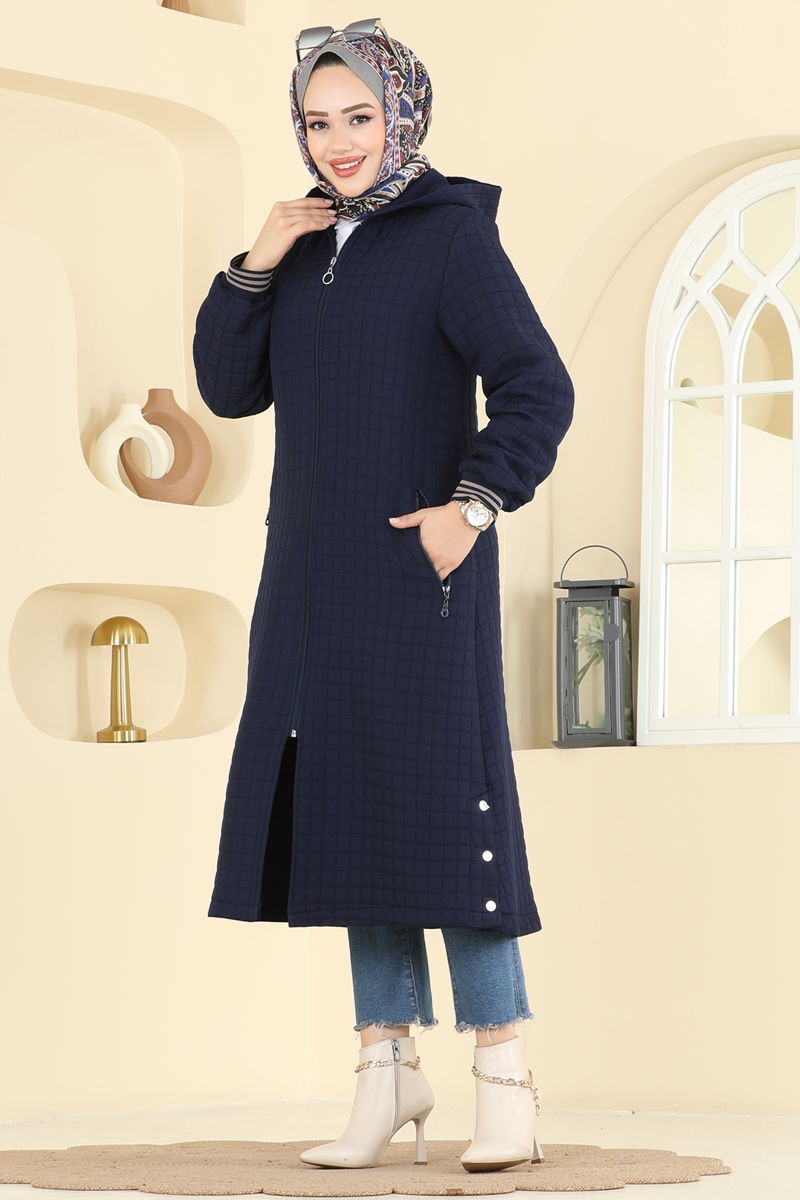 Overcoat 1926TRT545-MS Navy Blue