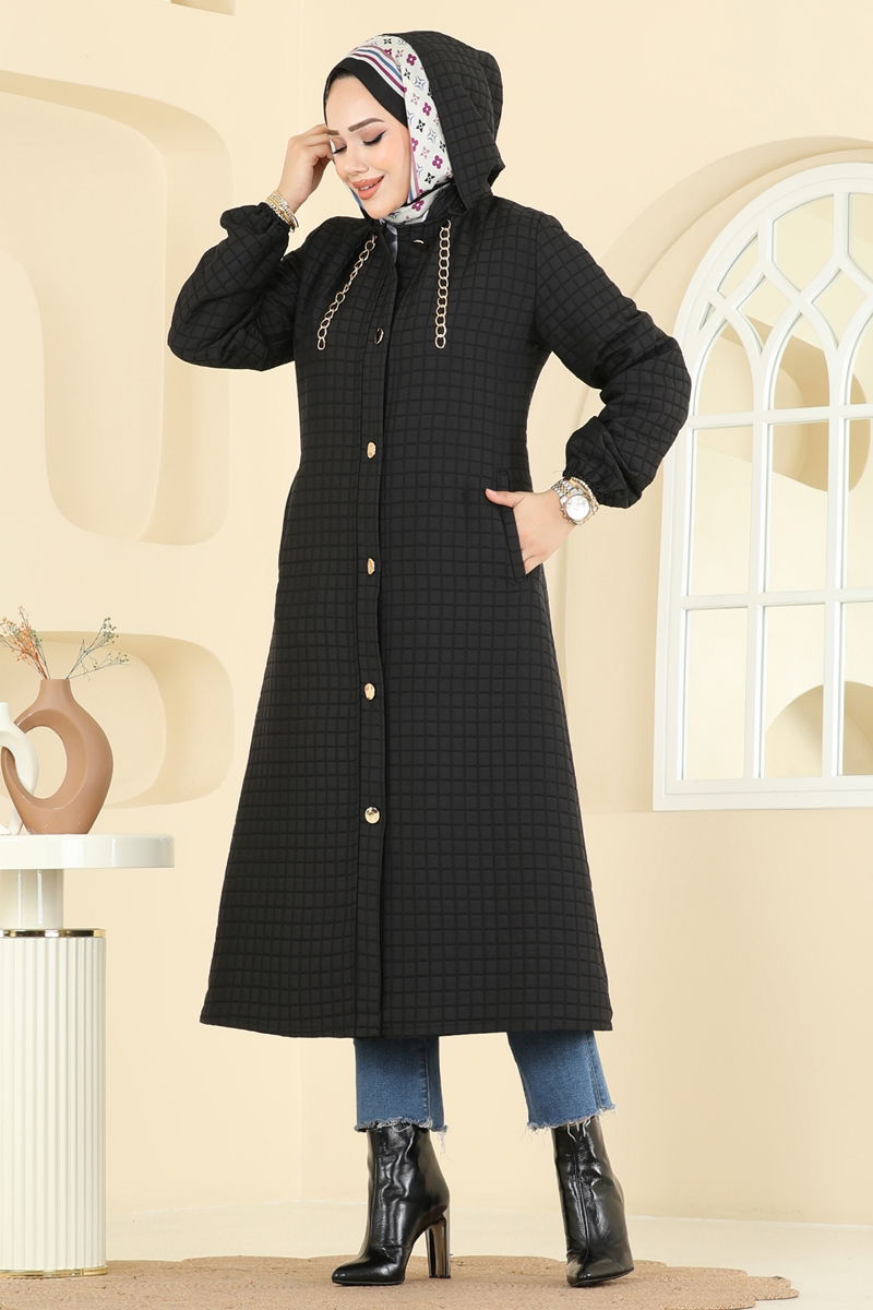 Overcoat 2006DFL152-MS Black