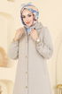 Overcoat 2006DFL152-MS Stone - Thumbnail