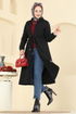 Overcoat 2016FON792-MS Black - Thumbnail