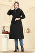 Overcoat 2016FON792-MS Black - Thumbnail