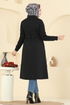 Overcoat 2016FON792-MS Black - Thumbnail