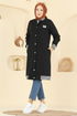 Overcoat 2019FON792-MS Black - Thumbnail