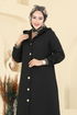 Overcoat 2025TRT545-MS Black - Thumbnail