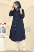 Overcoat 2025TRT545-MS Navy Blue - Thumbnail