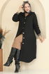 Overcoat 2026TRT545-MS Black - Thumbnail