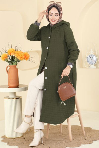 T.R.T. - Overcoat 2026TRT545-MS Khaki