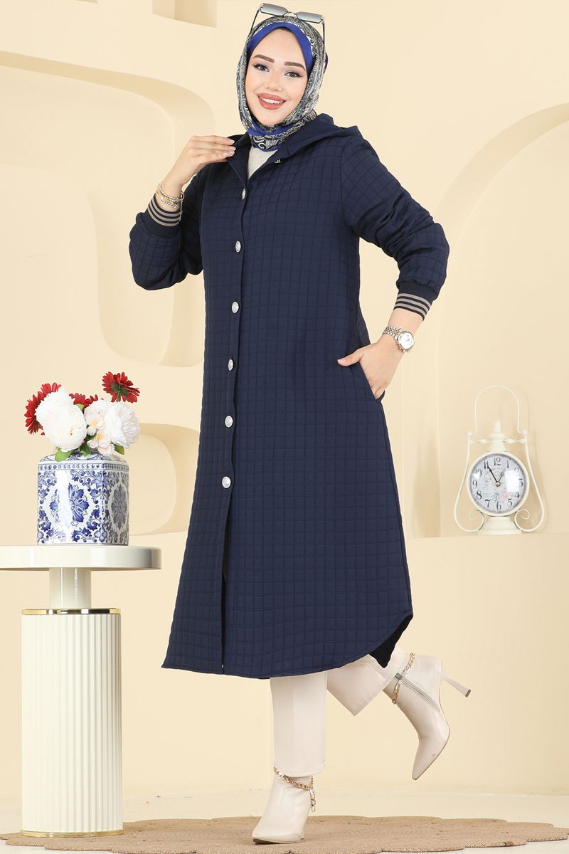 Overcoat 2026TRT545-MS Navy Blue