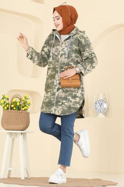 E.R.K. - كاب نمط 1 أخضر غفني 2062ERK1158-MS - 415538