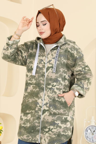 E.R.K. - كاب نمط 1 أخضر غفني 2062ERK1158-MS - 415539