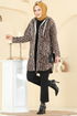 Overcoat 2062ERK1158-MS Pattern2 Leopard - Thumbnail