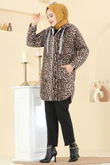 E.R.K. - Overcoat 2062ERK1158-MS Pattern2 Leopard